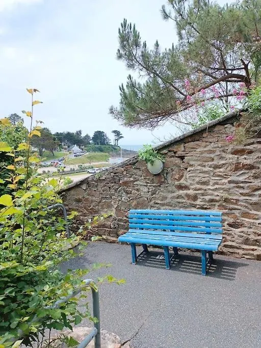 Studio Vue Mer A Kerfany Plage Moëlan-sur-Mer Franciaország